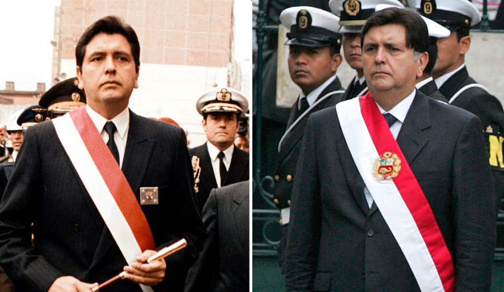 Hechos históricos del Perú línea de tiempo alan garcia joven y madura